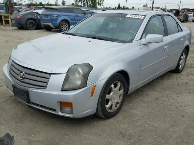 1G6DM57N530121733 - 2003 CADILLAC CTS SILVER photo 2