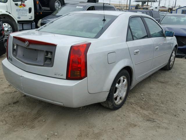 1G6DM57N530121733 - 2003 CADILLAC CTS SILVER photo 4