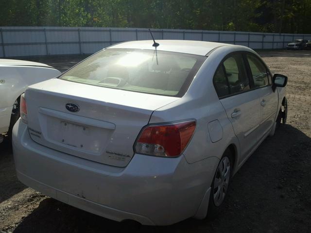 JF1GJAA62DH033552 - 2013 SUBARU IMPREZA BA WHITE photo 4