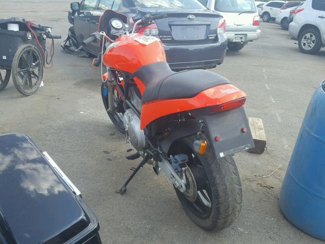 4MZKS11J8Y3302142 - 2000 BUELL CYCLONE M2 ORANGE photo 3