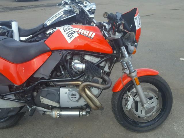 4MZKS11J8Y3302142 - 2000 BUELL CYCLONE M2 ORANGE photo 5