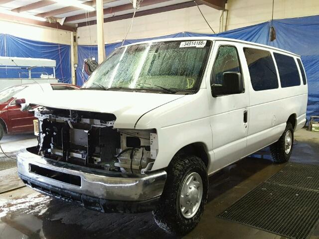 1FBSS3BLXBDA43949 - 2011 FORD ECONOLINE WHITE photo 2