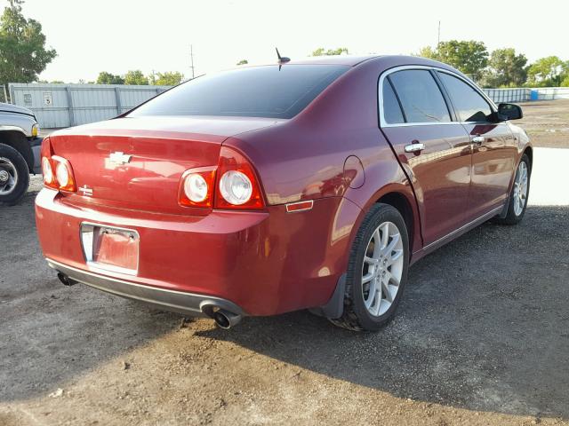 1G1ZK57768F197551 - 2008 CHEVROLET MALIBU LTZ 红色 照片 4