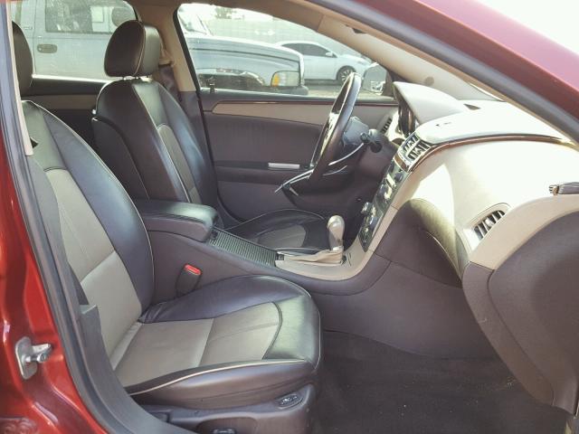 1G1ZK57768F197551 - 2008 CHEVROLET MALIBU LTZ 红色 照片 5