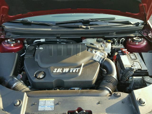 1G1ZK57768F197551 - 2008 CHEVROLET MALIBU LTZ 红色 照片 7
