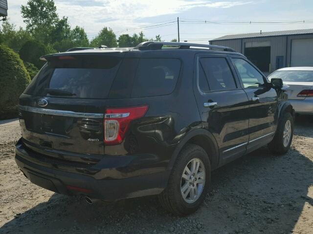 1FM5K8D80EGB06179 - 2014 FORD EXPLORER X BLACK photo 4