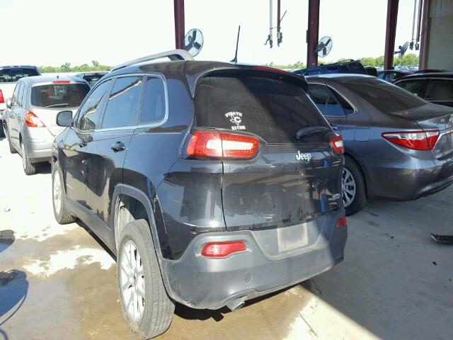 1C4PJLCB4GW125620 - 2016 JEEP CHEROKEE L BLACK photo 3