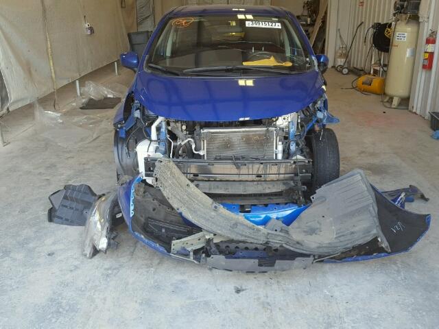 3N1CE2CP5FL390319 - 2015 NISSAN VERSA NOTE BLUE photo 9