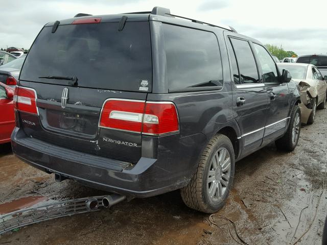 5LMFU28567LJ08621 - 2007 LINCOLN NAVIGATOR BLACK photo 4