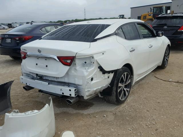 1N4AA6AP5GC448233 - 2016 NISSAN MAXIMA 3.5 WHITE photo 4