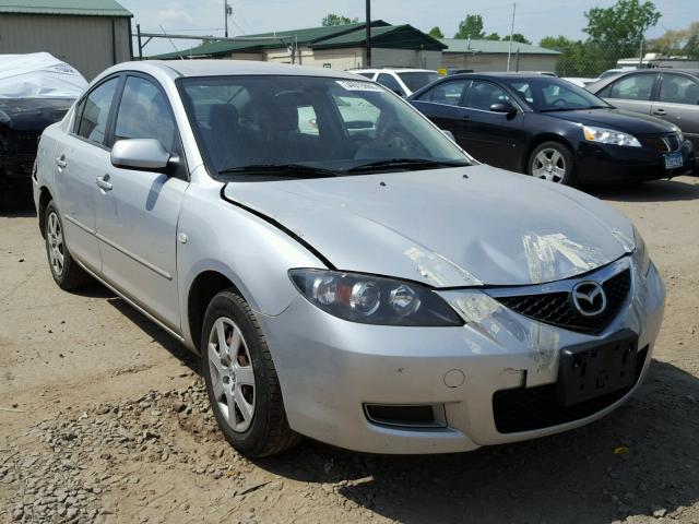 JM1BK12F081821986 - 2008 MAZDA 3 I SILVER photo 1