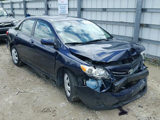 2T1BU4EE5DC960838 - 2013 TOYOTA COROLLA BA BLUE photo 1