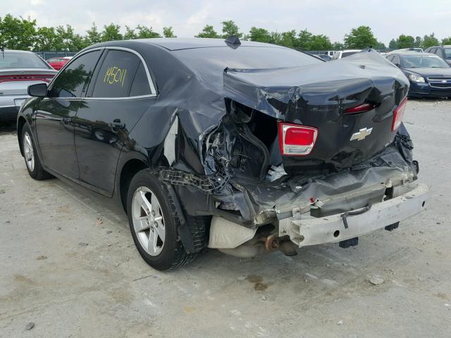 1G11B5SA9DU104849 - 2013 CHEVROLET MALIBU LS BLACK photo 3
