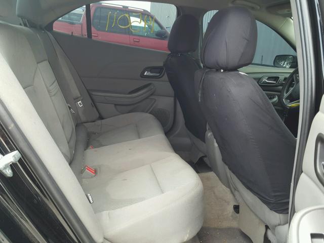 1G11B5SA9DU104849 - 2013 CHEVROLET MALIBU LS BLACK photo 6