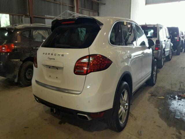 WP1AA2A28ELA95358 - 2014 PORSCHE CAYENNE WHITE photo 4