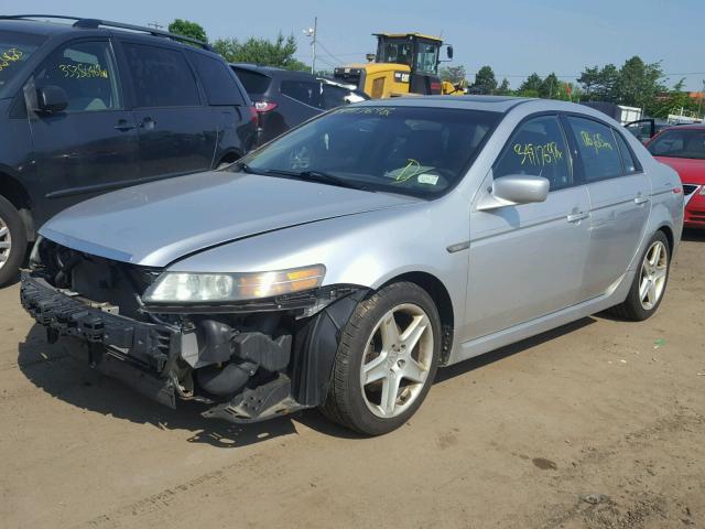 19UUA66236A008141 - 2006 ACURA 3.2TL SILVER photo 2