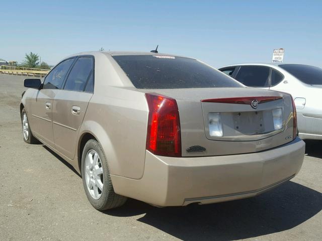 1G6DM56T450217730 - 2005 CADILLAC CTS GOLD photo 3
