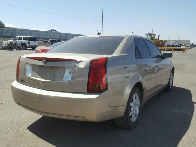 1G6DM56T450217730 - 2005 CADILLAC CTS GOLD photo 4