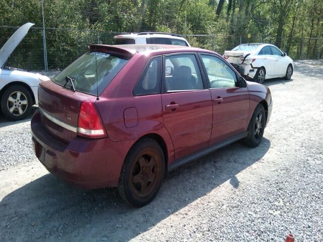 1G1ZT628X5F175163 - 2005 CHEVROLET MALIBU MAX RED photo 4