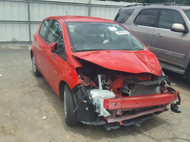 VNKKTUD3XGA058558 - 2016 TOYOTA YARIS L RED photo 1