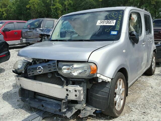 JN8AZ2KR2AT160404 - 2010 NISSAN CUBE BASE SILVER photo 2