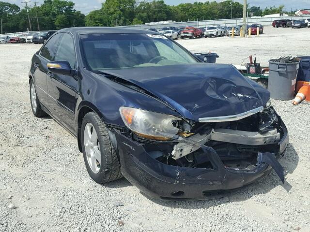 JH4KB165X5C000460 - 2005 ACURA RL BLUE photo 1