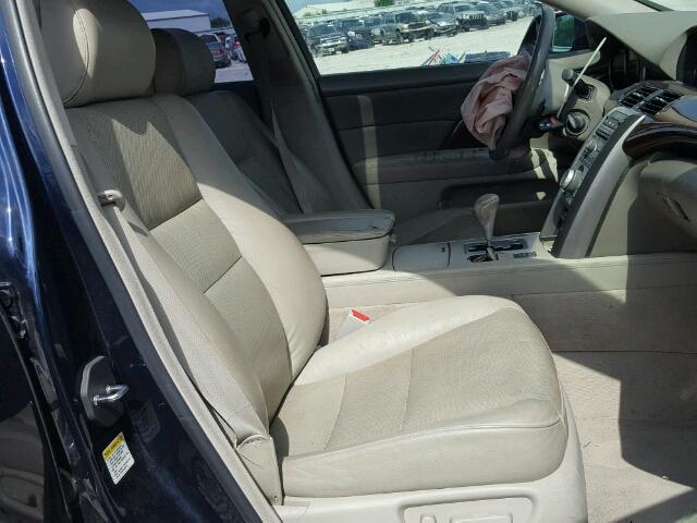 JH4KB165X5C000460 - 2005 ACURA RL ლურჯი ფოტო 5