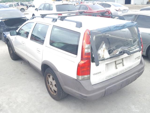 YV1SZ58DX21068428 - 2002 VOLVO V70 XC WHITE photo 3