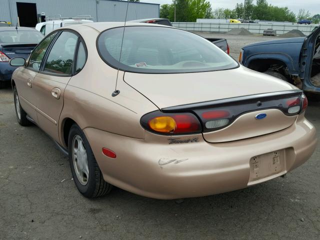 1FALP52U8TG242493 - 1996 FORD TAURUS GL GOLD photo 3