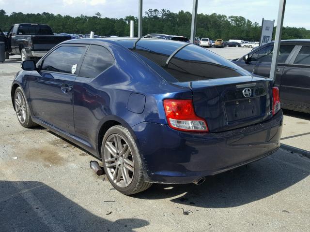 JTKJF5C74B3016804 - 2011 TOYOTA SCION TC 蓝色 照片 3