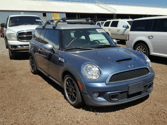 WMWZG3C51BTY35261 - 2011 MINI COOPER S C BLUE photo 1