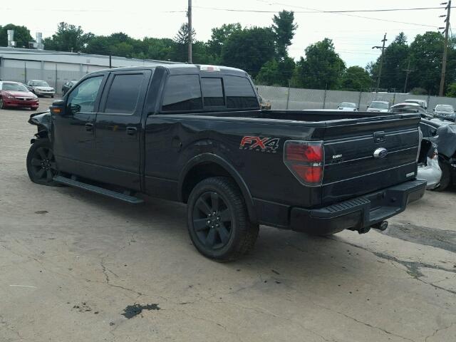 1FTFW1ET0EFA22716 - 2014 FORD F150 SUPER BLACK photo 3