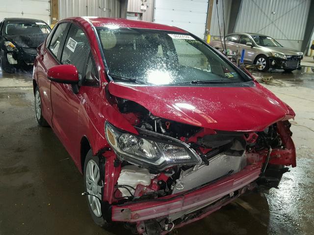 JHMGK5H5XGX021945 - 2016 HONDA FIT LX Красный фото 1