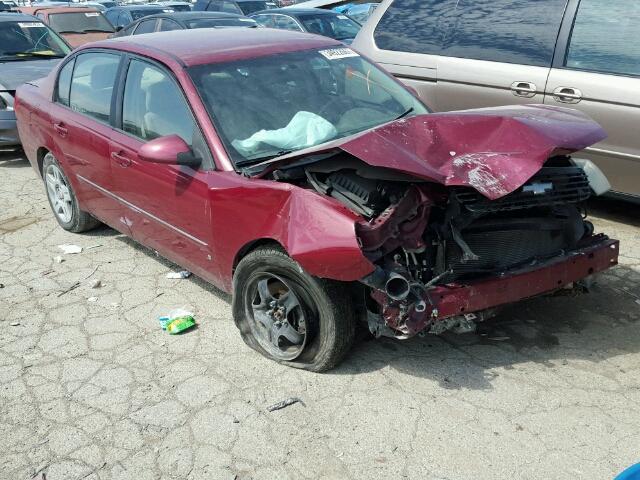 1G1ZT51806F192700 - 2006 CHEVROLET MALIBU LT Qırmızı foto 1