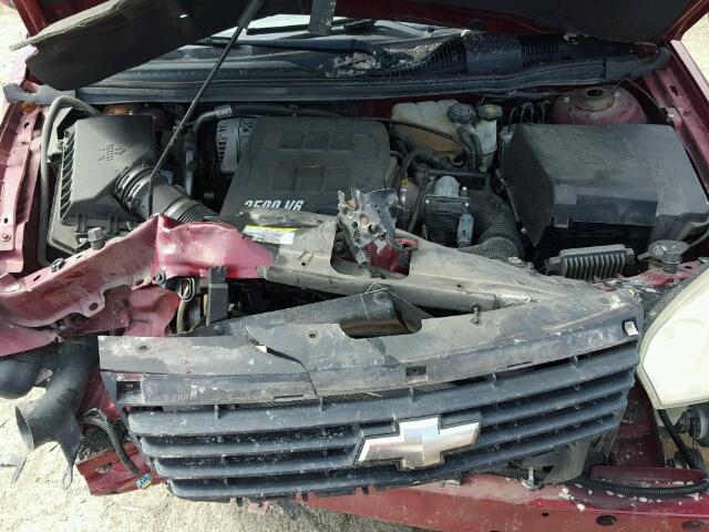 1G1ZT51806F192700 - 2006 CHEVROLET MALIBU LT Qırmızı foto 7