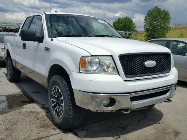 1FTPX14V16KC31279 - 2006 FORD F150 WHITE photo 1