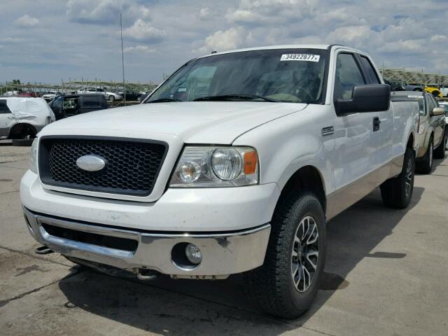 1FTPX14V16KC31279 - 2006 FORD F150 WHITE photo 2