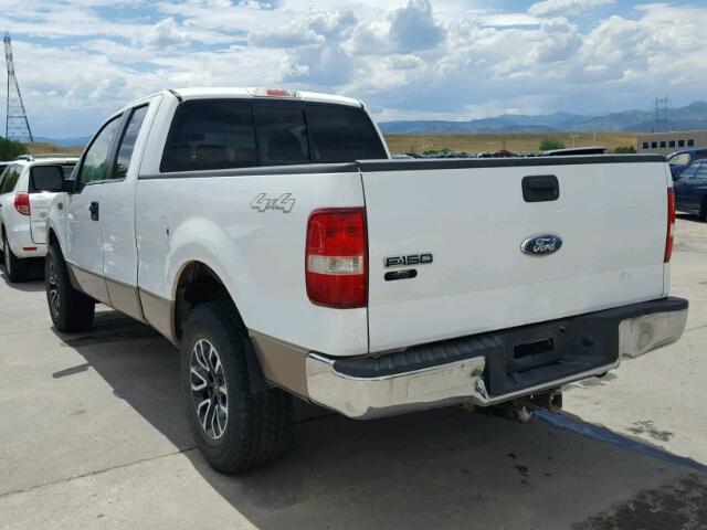 1FTPX14V16KC31279 - 2006 FORD F150 WHITE photo 3