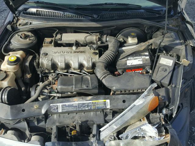 1G8ZH52882Z294191 - 2002 SATURN SL1 BLACK photo 7