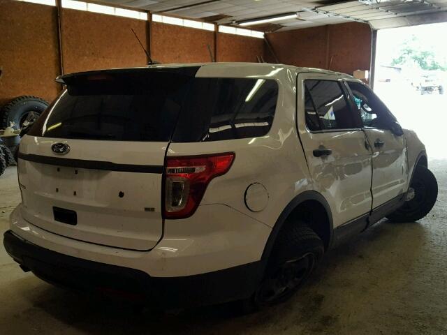 1FM5K8AR5EGC60190 - 2014 FORD EXPLORER P WHITE photo 4