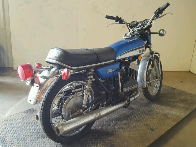 352101640 - 1976 YAMAHA 250 BLUE photo 4