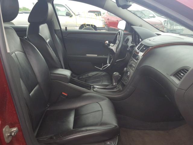 1G1ZE5E12BF268564 - 2011 CHEVROLET MALIBU LTZ 栗色 照片 5