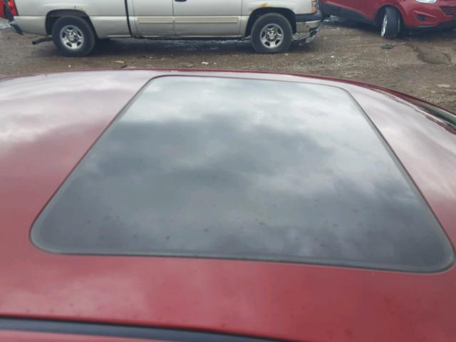 1G1ZE5E12BF268564 - 2011 CHEVROLET MALIBU LTZ 栗色 照片 9