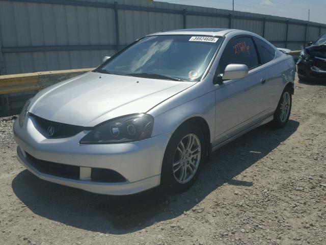 JH4DC54856S004904 - 2006 ACURA RSX SILVER photo 2
