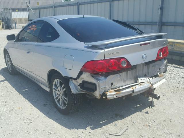 JH4DC54856S004904 - 2006 ACURA RSX SILVER photo 3