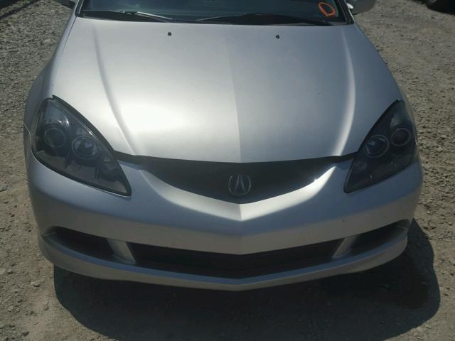JH4DC54856S004904 - 2006 ACURA RSX SILVER photo 7
