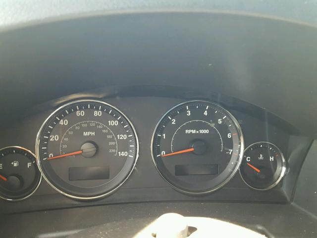 1J8HG48K46C105085 - 2006 JEEP COMMANDER BLUE photo 8