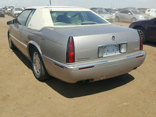 1G6EL12Y5YB701643 - 2000 CADILLAC ELDORADO E TAN photo 4