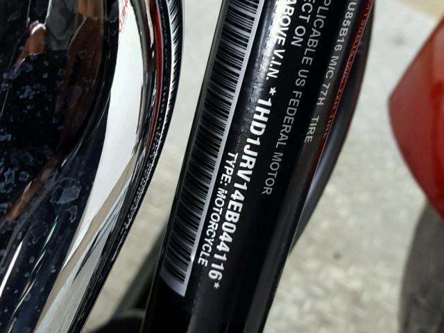 1HD1JRV14EB044116 - 2014 HARLEY-DAVIDSON FLS SOFTAI 红色 照片 19