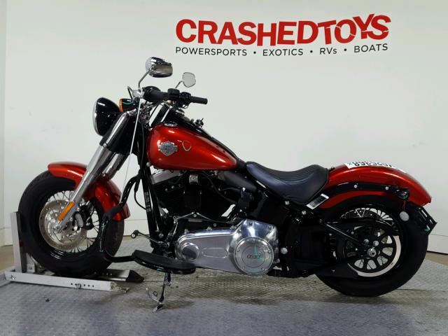 1HD1JRV14EB044116 - 2014 HARLEY-DAVIDSON FLS SOFTAI 红色 照片 5